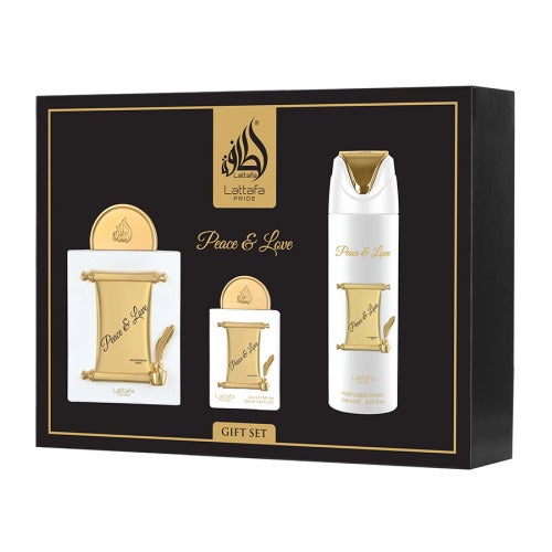 Peace & Love Giftset by Lattafa Pride