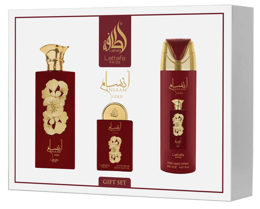 Ansaam Gold Gift Set By Lattafa